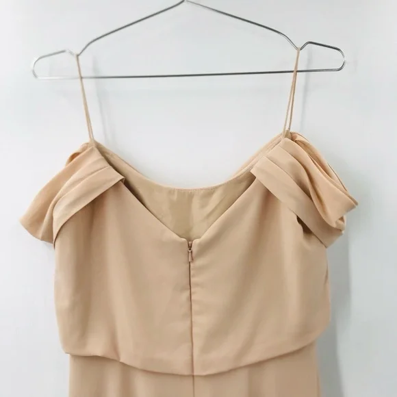 Jenny Yoo Collection Sabine Off The Shoulder Maxi Gown Size 4 - Picture 14 of 16